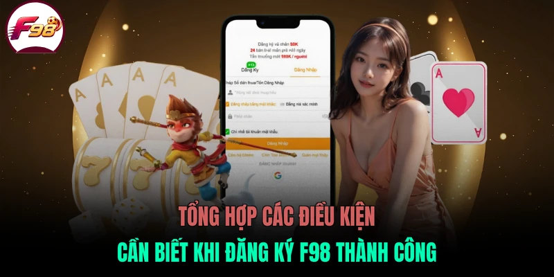 Tổng hợp các điều kiện cần biết khi đăng ký F98 thành công